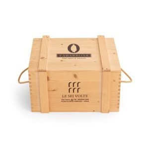 Cassetta di legno 6 bottiglie